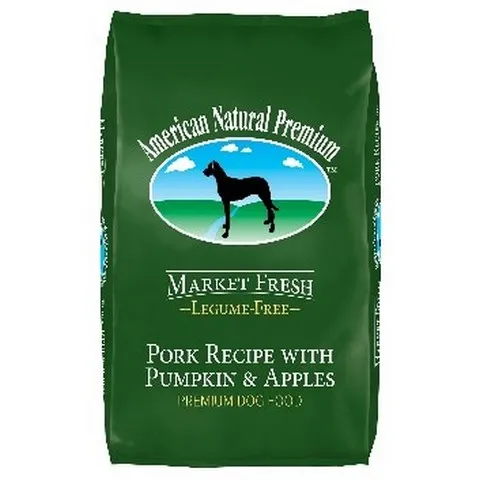 12lb American Natural Market Fresh Legume Free Pork with Pumpkin & Apples - Food